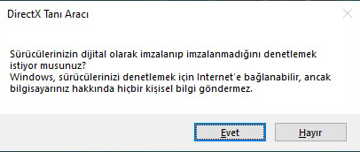 DxDiag Nasıl Açılır?